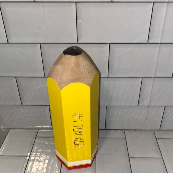 Rae Dunn #1 TEACHER Pencil Decor - Picture 2 of 2